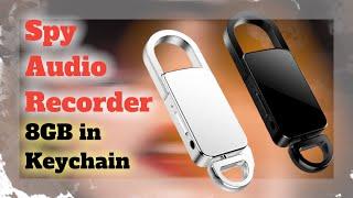 Secret Spy Audio Sound Voice Recorder in Keychain