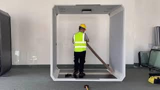 Prodec Office meeting pod L-size installation