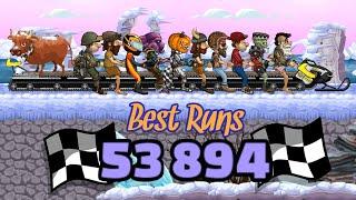 Hill Climb Racing 2 -  53894 Best Runs - Team Event "Stiff Upper Gear"