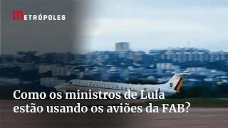 Ministros de Lula aproveitam aviões da FAB para passar fim de semana em casa