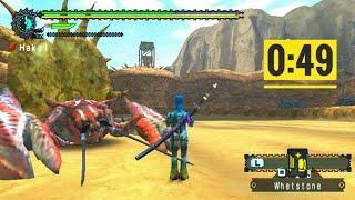 MH2ndG/MHFU daimyo herminataur training LS [0:49]