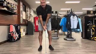 Swing a golf club as easy as walking