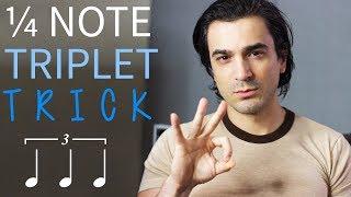 Quarter Note Triplet TRICK + Interactive Training for Triplet Rhythms!