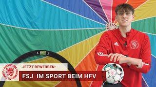 Beim HFV: Jetzt für freiwilliges soziales Jahr im Sport bewerben!