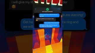 amir w uber eats delivery for @rizz_app at  mike tyson fight gala #rizzapp #amir #shorts #texts