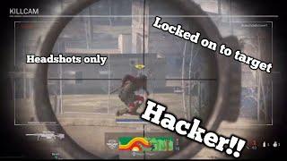 Spectating A Hacker In Modern Warfare:Warzone (READ DESCRIPTION)