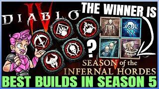 Diablo 4 - New Best MOST POWERFUL Season 5 Builds For Every Class - Buffs Breakdown & Build Guide!
