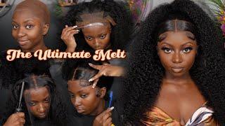 EASY & VERY DETAILED Bald Cap Method + Frontal Wig Install FOR BEGINNERS | Step By Step | West Kiss