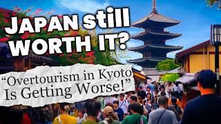 The TRUTH About OVERTOURISM in Japan | 1 Day Trip in KYOTO