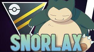 SNORLAX a SURPRISE CLOSER in ULTRA LEAGUE | Ultra League Team | Pokemon GO Battle League