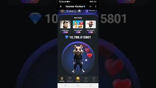 10.7K diamonds hamster Kombat season 2 mini game #hamsterkombat #season2 #shorts