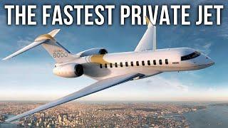 Inside the Bombardier Global 8000 | The World’s Fastest Private Jet Ever