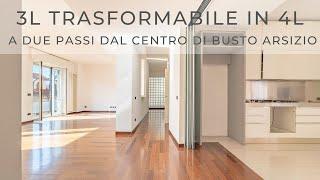  Imperdibile Trilocale in centro trasformabile in quadrilocale