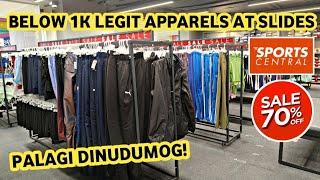 Sports Central APPARELS AT SLIDES AS LOW AS 359 PESOS!
