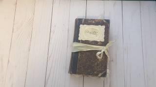 Vintage Springtime Journal - a Graphics Fairy DT project