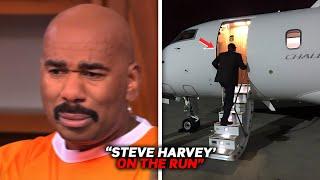 Steve Harvey ESCAPES Country As FBI Hunts Him Down On Diddy Arrest Day