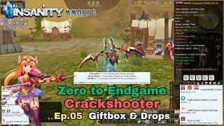 Insanity FlyFF - ZTE Crackshooter Series Ep.5 - Giftbox & Drop Chances