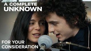 A COMPLETE UNKNOWN | The Making-Of Broadcast Special | Searchlight Pictures