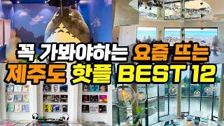 제주 핫플 요즘 뜨는 최신 NEW BEST 제주도 여행지 | 오픈런 대기줄 긴 제주 맛집 카페 지브리