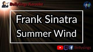 Frank Sinatra - Summer Wind (Karaoke)