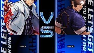 草薙京 vs 京一号（再战）。Nests Kyo vs Kyo 1(Re-Fight)(Mugen)