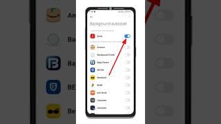 How to disable background autostart apps in poco | off autostart background apps #shorts