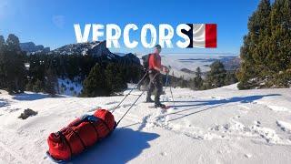 Snowshoeing in the Vercors
