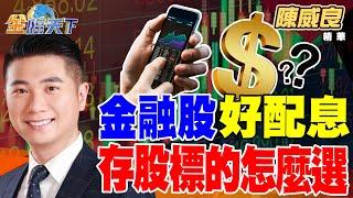 【精華】台積電大跌 打千元保衛戰！ 金融股好配息 存股標的怎麼選？ #陳威良 #金臨天下 @tvbsmoney  20250303