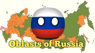 Oblasts of Russia  Countryballs