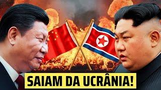 China ALERTA Coréia do Norte: "SE AFASTEM IMEDIATAMENTE!"