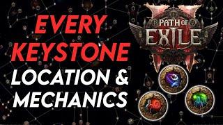 PoE2 Keystone Mechanics Breakdown & Passive Tree Locations | Path of Exile 2