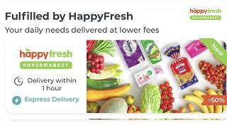 HappyFresh Supermarket is here to save the day!