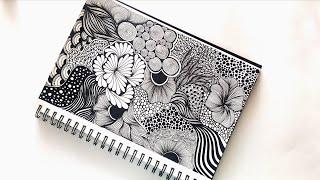 Zentangle art || Zentangle || Doodle art || Zendoodle