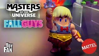 Fall Guys X Masters of the Universe Figures from Mattel Display at SDCC 2022!