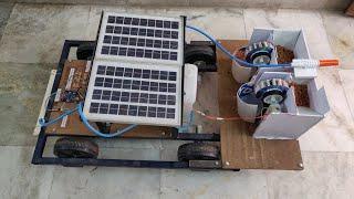 Solar Agribot - Bluetooth controlled - agriculture Robot , Plough, Seed,water , pesticides