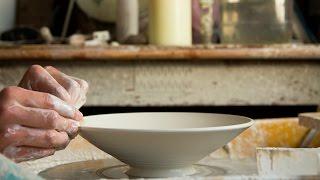 Throwing a Small Porcelain Bowl - Matt Horne Pottery