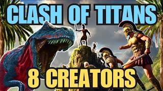 8 ARK Creators Fight For Their Life In The ArkOlympics | Ark Survival Ascended