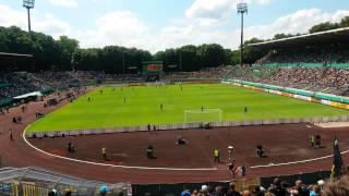 DFB Pokal 2013 1. Hauptrunde 1. FC Saarbrücken - SV Werder Bremen, Die Aufstellungen