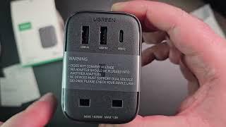 UGREEN Travel Adapter UK to USA - Unboxing