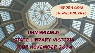 State Library Victoria - Hidden Gem in Melbourne - Unmissable!