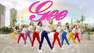 [KPOP IN PUBLIC | ONE TAKE] SNSD Girls' Generation 소녀시대 'Gee' dance cover by DALCOM