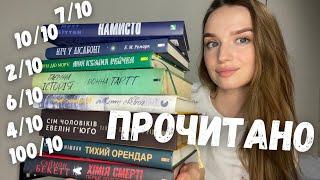 ПРОЧИТАНЕ ЗА ТРАВЕНЬ І ЧЕРВЕНЬ || РОЗЧАРУВАННЯ ТА НАЙКРАЩІ КНИГИ РОКУ ️