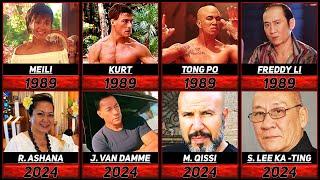 How the actors of the film Kickboxer have changed in 35 years