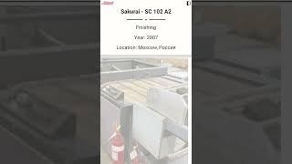 Used Sakurai SC 102 A2 Screen Printing Machine for Sale