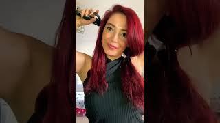 Saçlarımı nasıl dalgalı yapıyorum | maşayla bukle yapma | saç şekillendirme