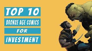 TOP 10 Bronze Age Comics For INVESTMENT IN 2021 - COMIC BOOK INVESTMENTS