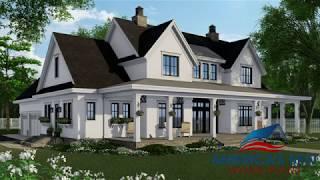 MODERN FARMHOUSE PLAN 098-00316 WITH INTERIOR