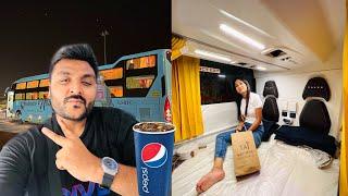 KSRTC Ambaari Utsav Bus Journey || Itna luxurious bus wo bhi Government ki 