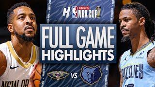 New Orleans Pelicans vs Memphis Grizzlies - Full Highlights | November 29, 2024 Emirates NBA Cup