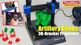 Artillery Genius Test -  Einstieg mit flüsterleisem 3D-Drucker - Tüftler DIY